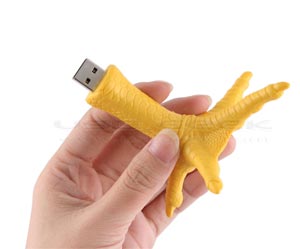 B'Gock: Chicken Foot USB Drive is Clucking Stupid