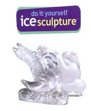 DIY Swan Ice Sculpture Kit for When You've Graduated Past the Ice Luge