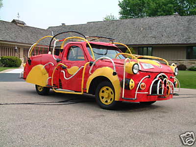 Crazy Dr. Seussian Style Firetruck for Sale