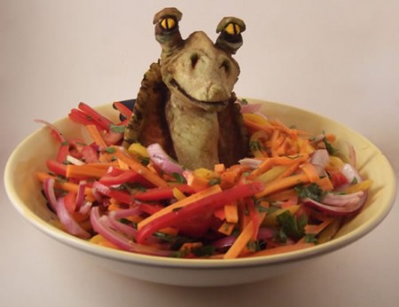 Mesuh No Wanta Jar Jar Binks Salad