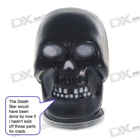 Oozing Gel Skull is Like a Cracked Out Darth Vader