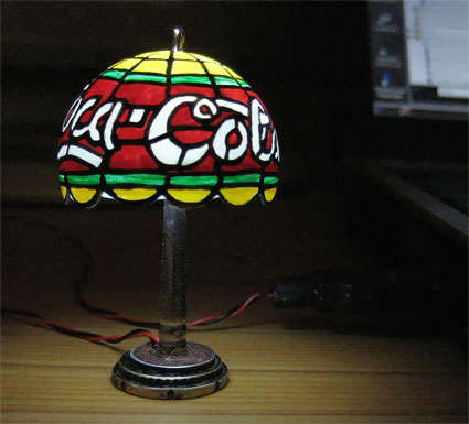 Mini USB Tiffany Lamp