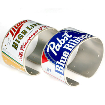 Beer Can Cuff Bracelets