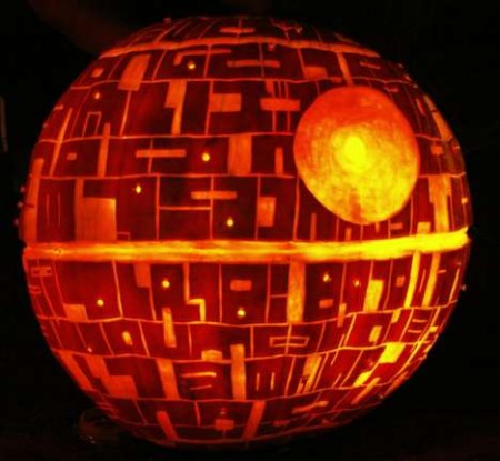 Death Star Pumpkin is the Ultimate Halloween Pumpkin