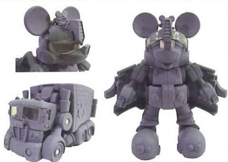 Mickey Mouse Meets the Transformers