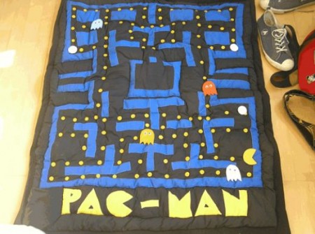 Playable Pac-Man Quilt