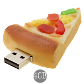 Pizza USB Flash Drive Perfect for Columbus Day Data