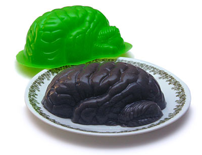 Zombie Brain Jello Mold