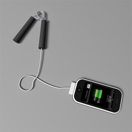 Over the Top: The Handgrip iPhone Charger