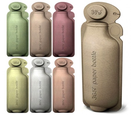 Water Bottles Made of Paper