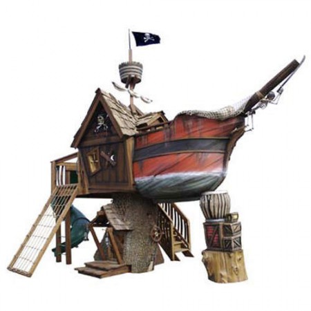 $27,000 Pirate Ship Treehouse Might Just be Overkill