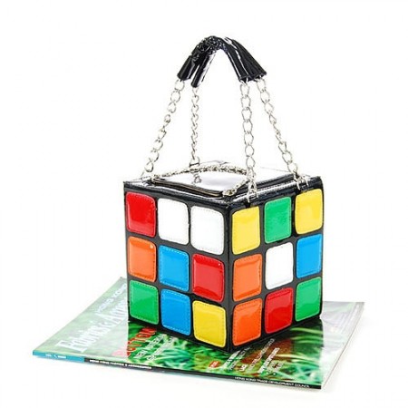 Rubik's Cube Handbag is a Head Turner