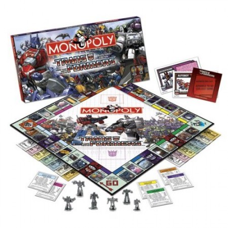Transformers Monopoly: Classic Board Game in Disguise