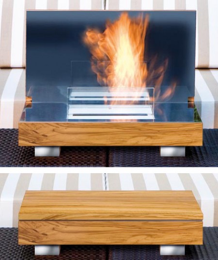 Fireplace in a Fold Up Box