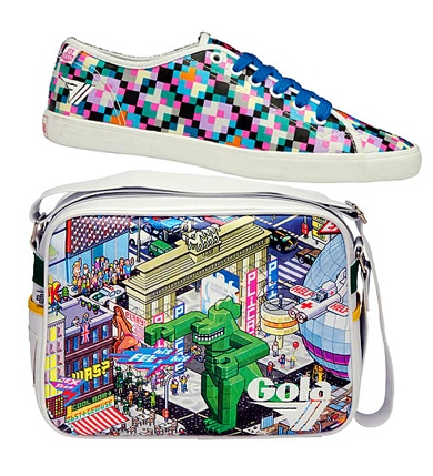 Colorful Gola eBoy Pixel Sneakers