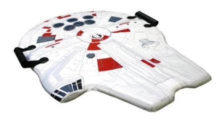 Coolest Sled Ever: Star Wars Millenium Falcon Sled