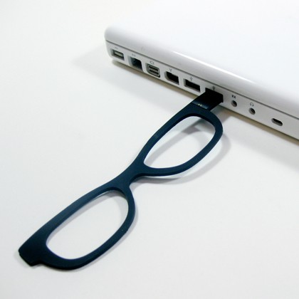 Four Eyes is a USB Flash Drive Glasses Bookmark