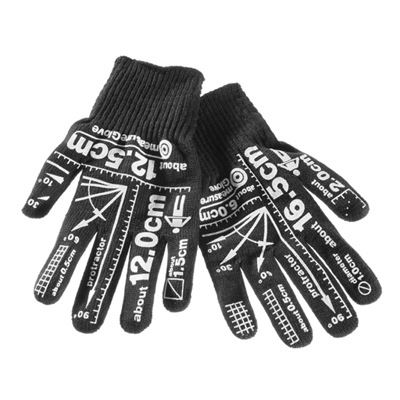 Measurement Gloves Look Hand-y