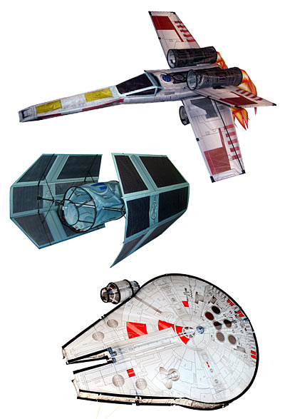 Best Kites Ever: 3D Star Wars Starfighter Kites