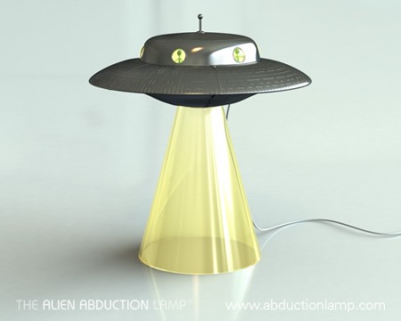 Alien Abduction Lamp is Awesome