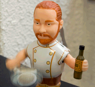 Mario Batali Wind-Up Toy is Flipping Delicious