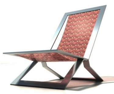 Chair Folds Up to Become a Room Screen