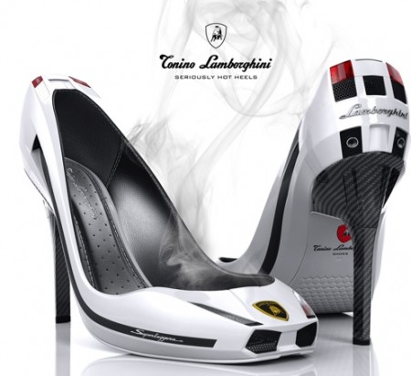 Lamborghini High Heels Won't Get You Anywhere Quickly