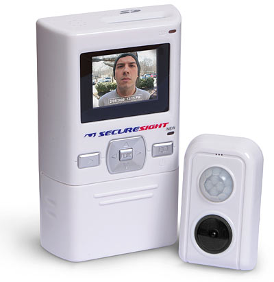 Peephole Camera and DVR for Home Security