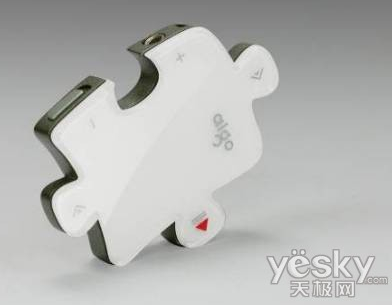 MP3 Player Shaped Like a Puzzle Piece