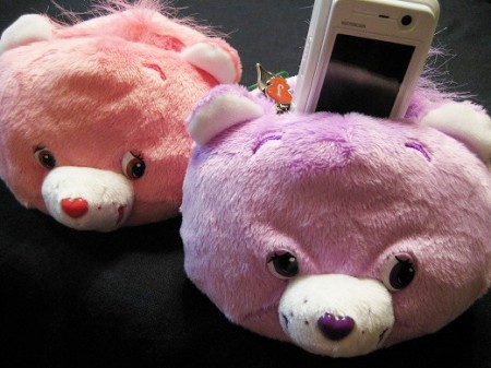 Disembodied Care Bears Heads Phone Stands
