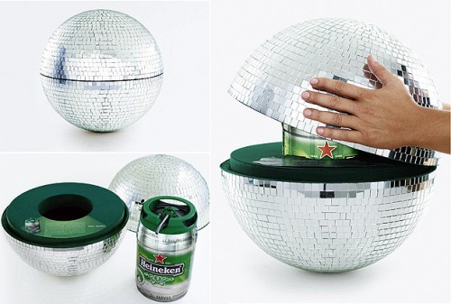 Party Time, Excellent: Disco Ball Keg Holder