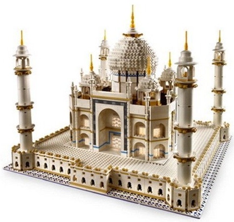 Taj Mahal LEGO Set is Largest Ever at 5922 Pieces