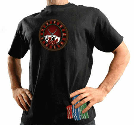 Light Up Roulette Wheel T-Shirt
