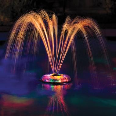 Underwater Lightshow Fountain Lets You Create Your Own Backyard Bellagio