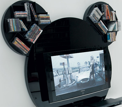 Mickey Mouse Style TV Stand