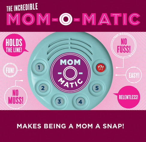 Mom-o-Matic and Dad-o-Matic Makes Being a Parent Easy