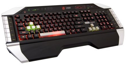 Saitek PK17U Cyborg Gaming Keyboard with Tri-Color Backlighting