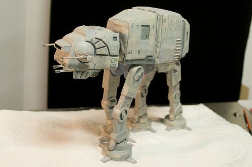 AT-AT Cake Might be the Greatest Geek Cake Ever