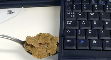 Cereal and Spoon USB Flash Drive