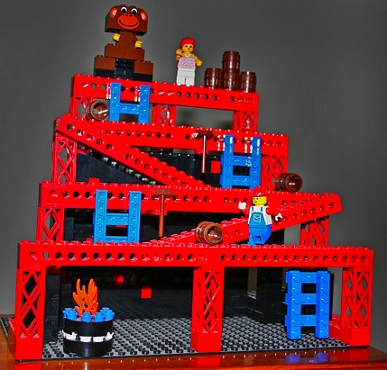 Donkey Kong LEGO Model