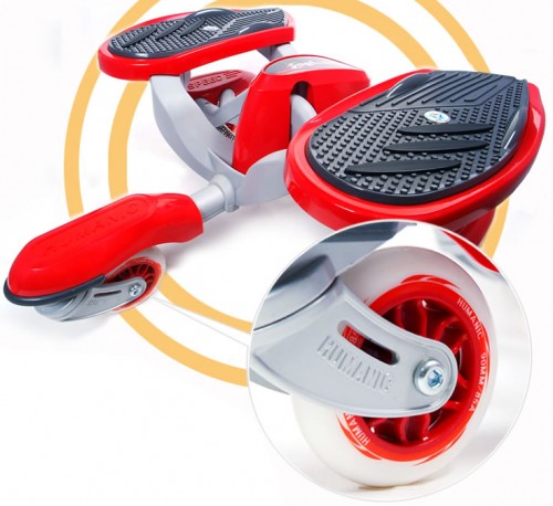 Eaglider is a Stepping Skateboard Scooter Thingy