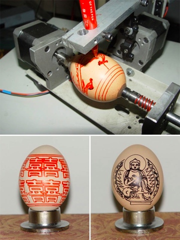 Automated Egg Printer