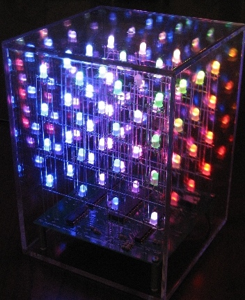HypnoCube is like a 3D Pink Floyd Light Show in your Living Room
