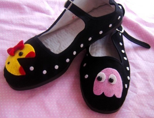 Ms. Pac Man Mary Jane Shoes