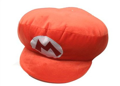 Super Mario Bros Mario Hat Pillow