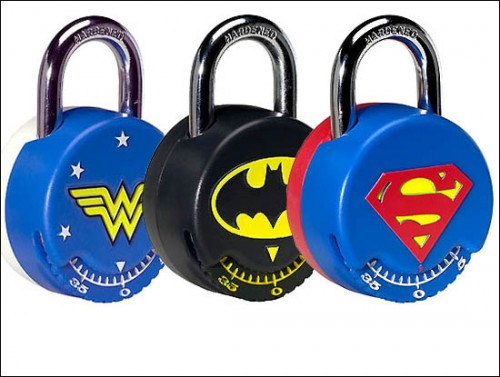 Superhero Locks Keep Your Stuff Safe from Villains