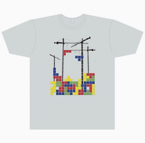 Tetris Skyline T-Shirt