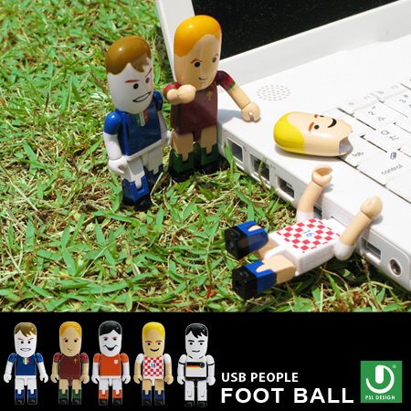 World Cup Soccer (Football) Players USB Figures