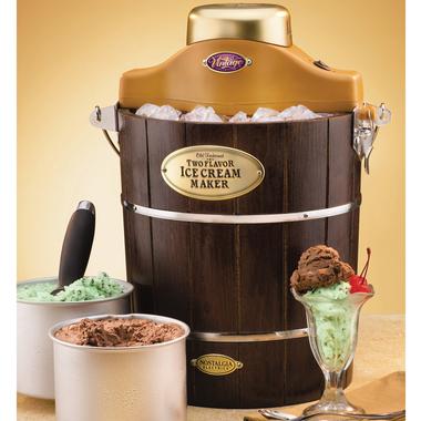 Double Goodness with the Two Flavor Ice Cream Maker