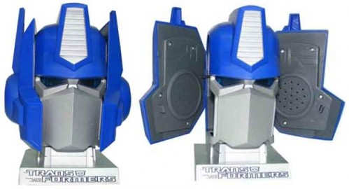 Robots in (Pretty Weak) Disguise: Optimus Prime Head USB Speakers